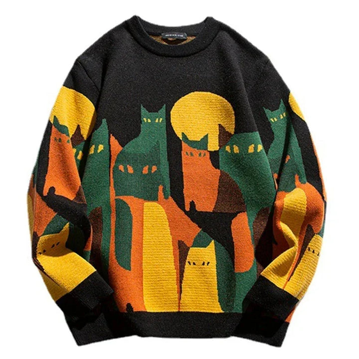 Théo - Printed Men's Sweater