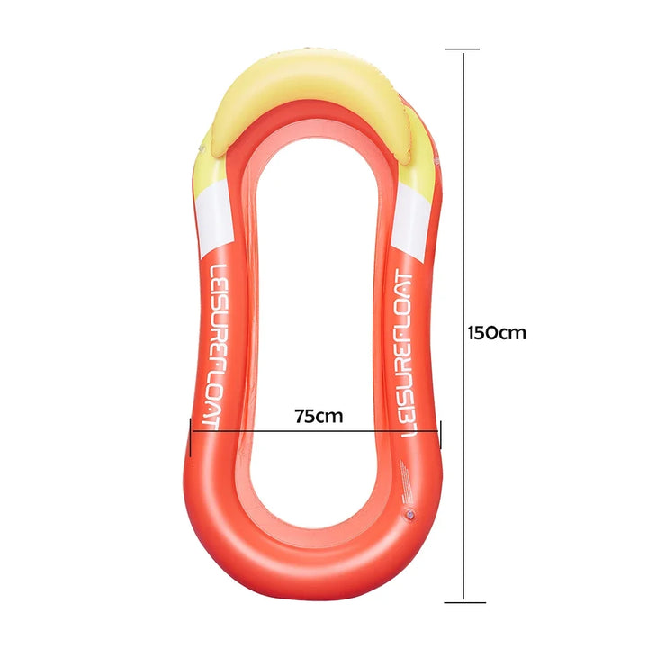 Luxury Inflatable Water Hammock - Comfortable Floating Bed for Pool and Beach