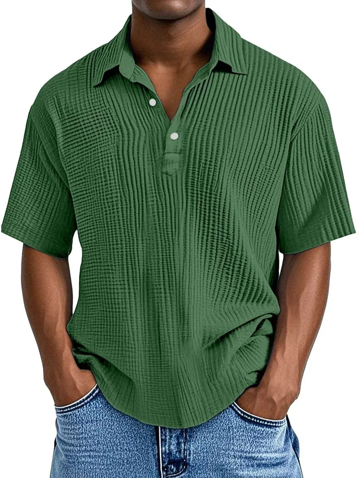 LAURENT MONACO | VINTAGE TEXTURED SHIRT FOR MEN