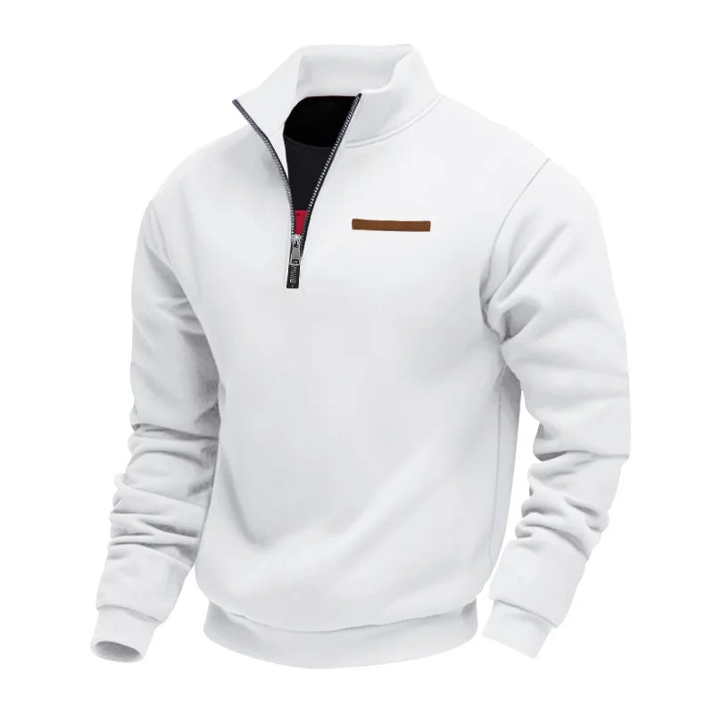 ETHAN – MEN’S HALF-ZIP CASUAL SWEATSHIRT