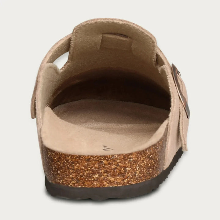 Crish Cozy Suede Slippers, view 10 - Elena Harper