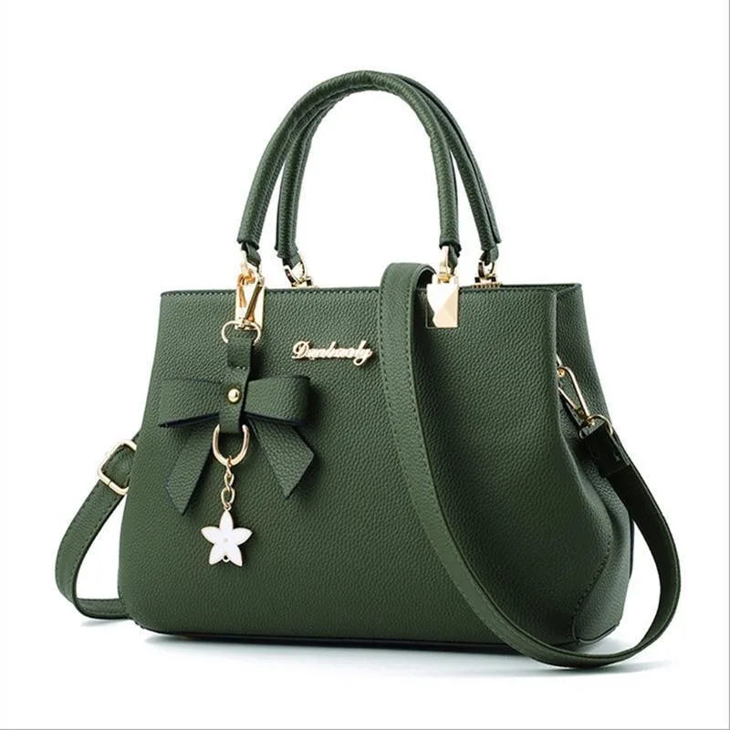 Genuine Leather Handbag for Women Luxury, Elegance, and Everyday Practicality, view 3 - Elena Harper