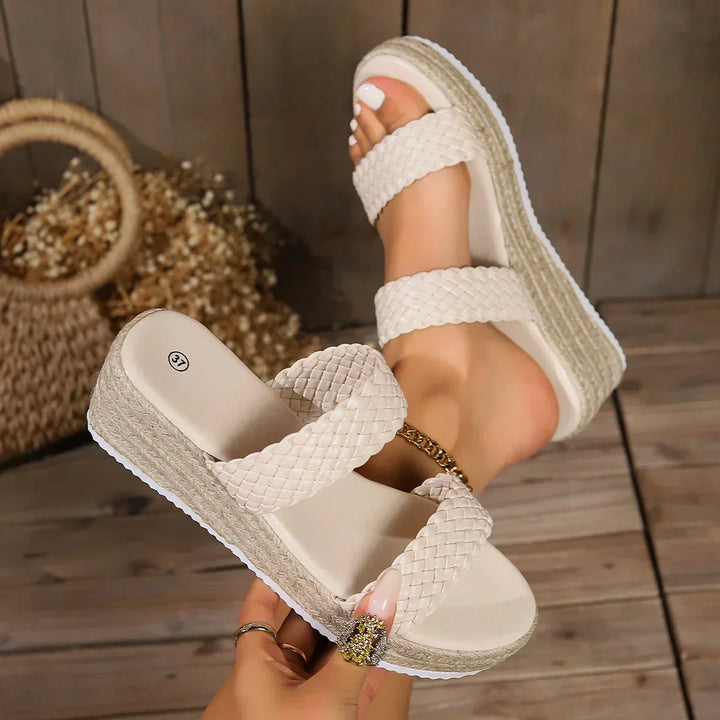 Comfort Wedge Sandals for Women - Elegant and Stable