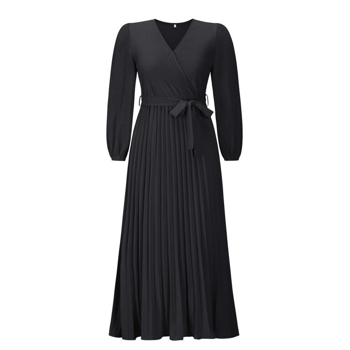 MimiDress I Pleated Dress for Women, view 5 - Elena Harper
