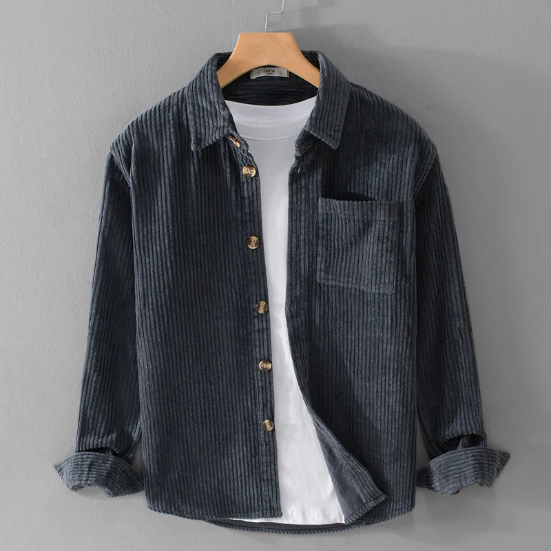 CORDUROY SHIRT FOR MEN