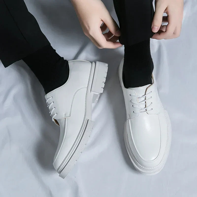 Men's Oxford Leather Shoes Formal Luxury, view 5 - Elena Harper