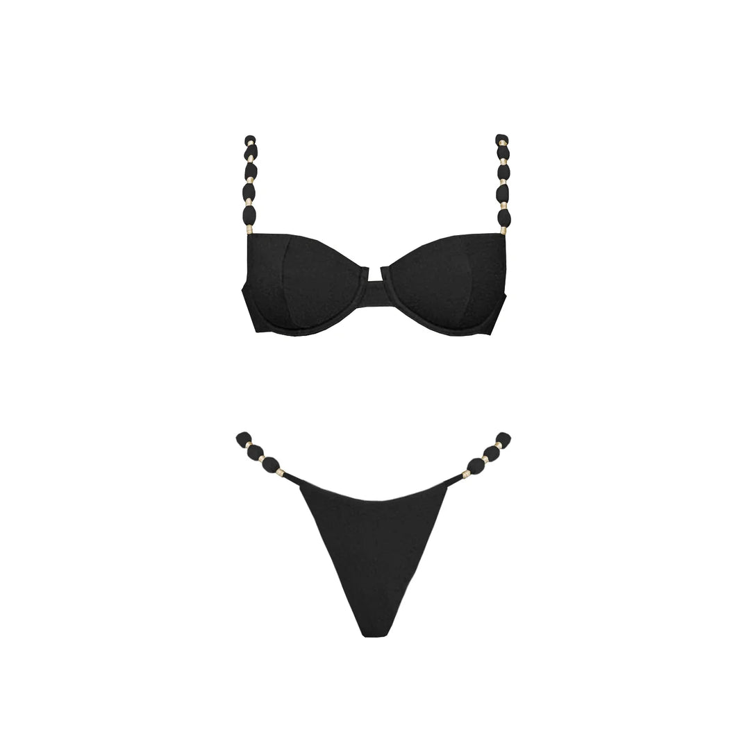 Beautifully Finished Bikini in a Timeless Design, view 10 - Elena Harper