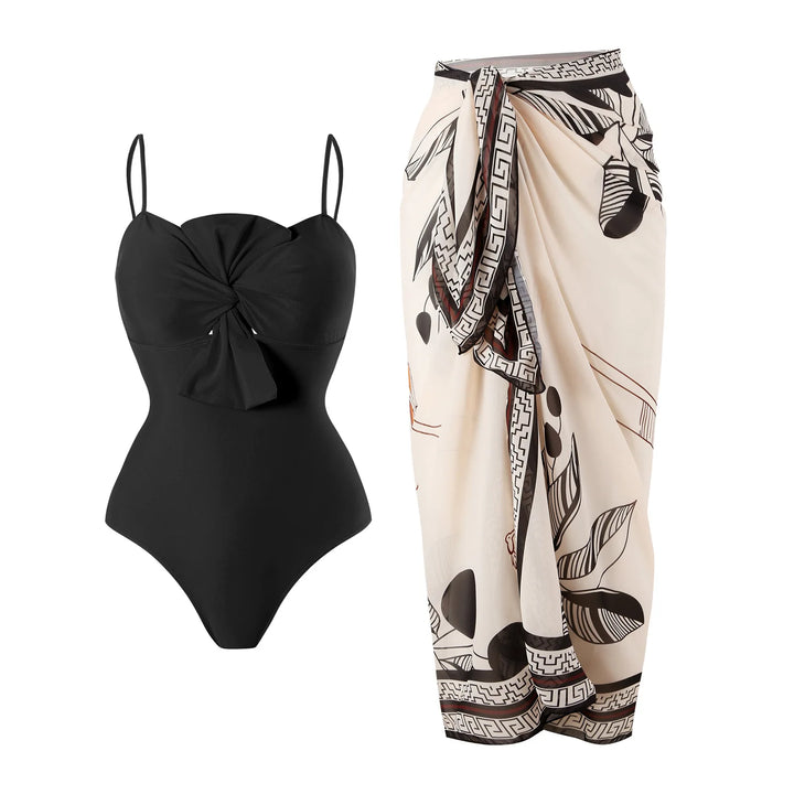Beautifully Finished Bathing Suit in a Timeless Design