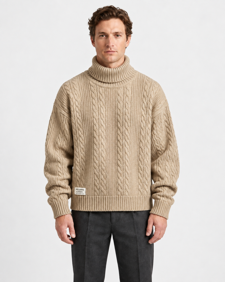 Men's Dense Knit Zip Vest