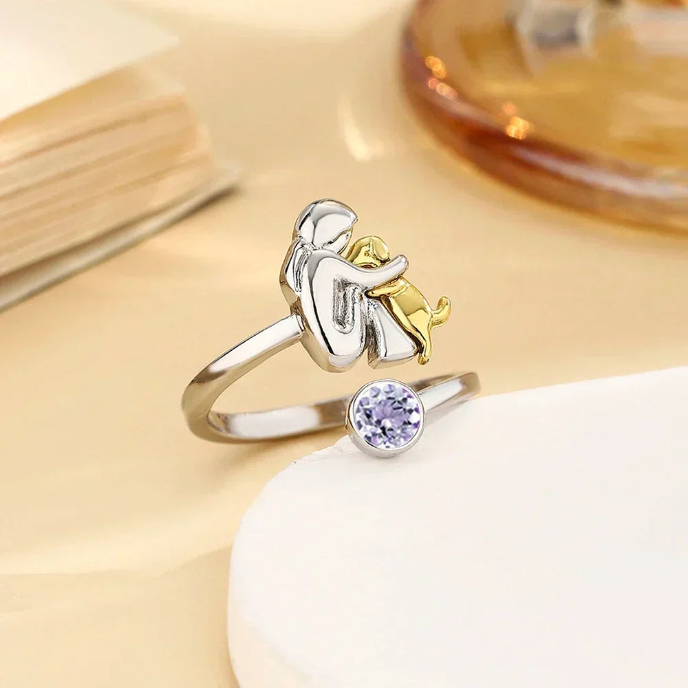 Elisa - Dog Icon Ring