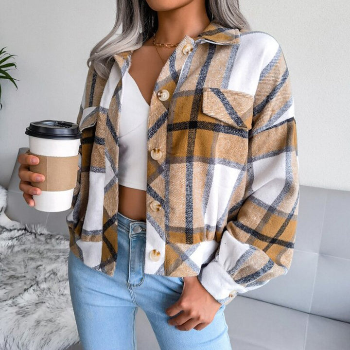 Patterned Jacket for Women, view 2 - Elena Harper