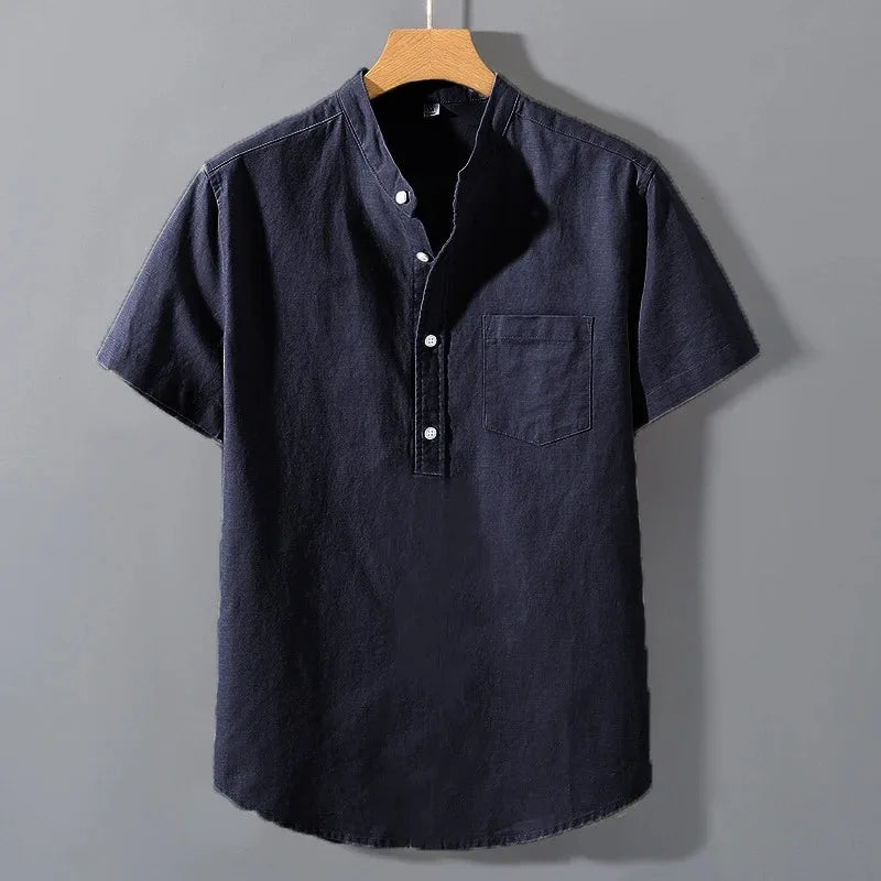 LAURENT MONACO | MEN'S HIGH NECK T-SHIRT