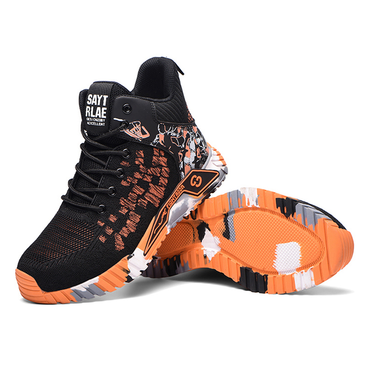 Anti-Smash and Anti-Puncture, Protecting Ankle Safety Shoes EB