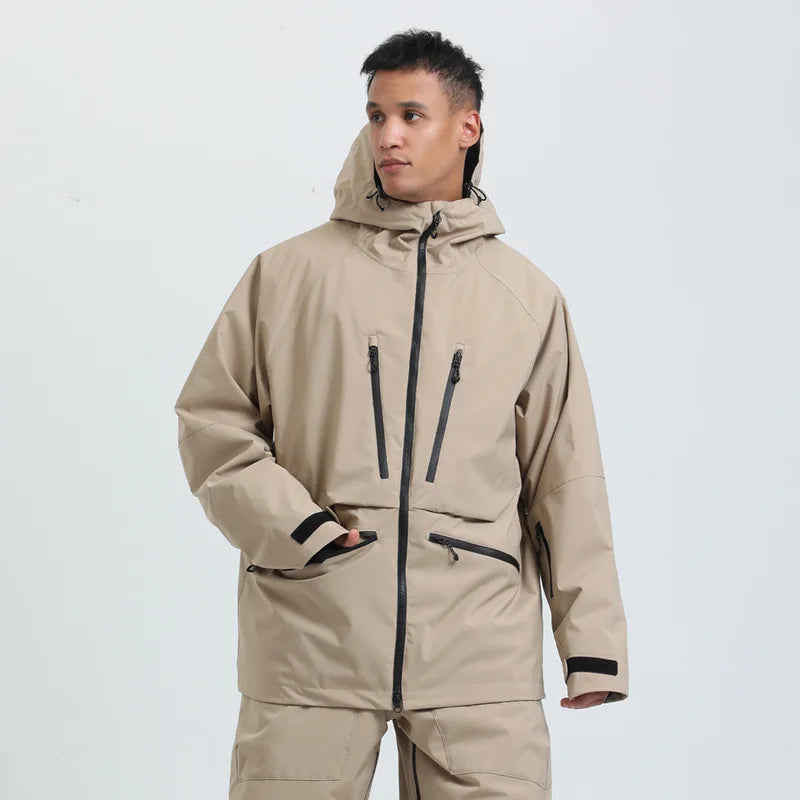 Unisex Winter Snowboard Jacket – Breathable and Water-Repellent