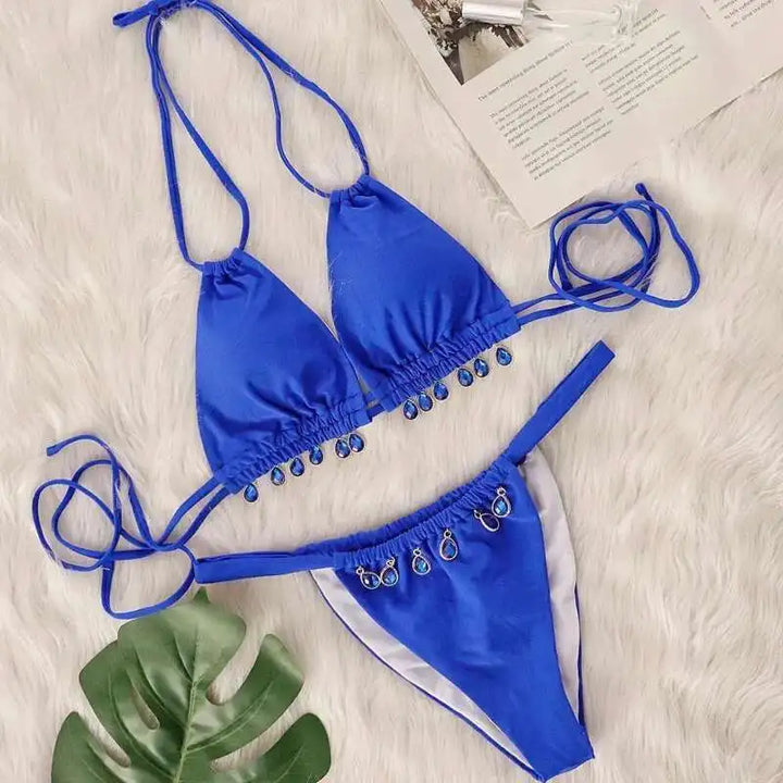 Beautifully Crafted Bathing Suit in a Classic Style, view 2 - Elena Harper