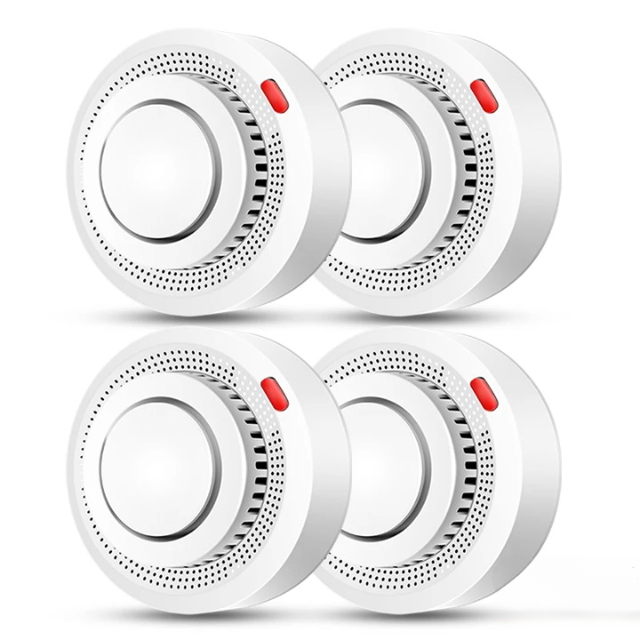 Smart WiFi Smoke Detector Fire Alarm 85dB SafeSense - Elena Harper