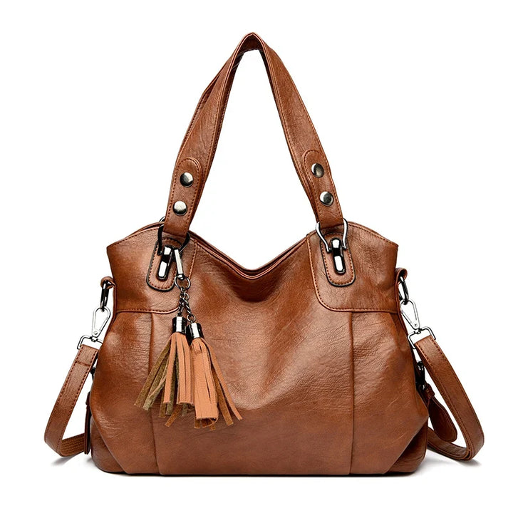 Women's Leather Shoulder Bag Crossbody Tote | Ideal for All Seasons