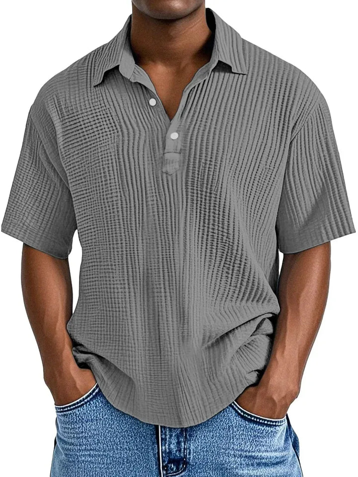 LAURENT MONACO | VINTAGE TEXTURED SHIRT FOR MEN