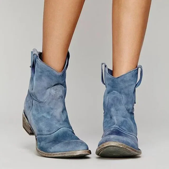 Justin™ | Stylish Western Ankle Boots