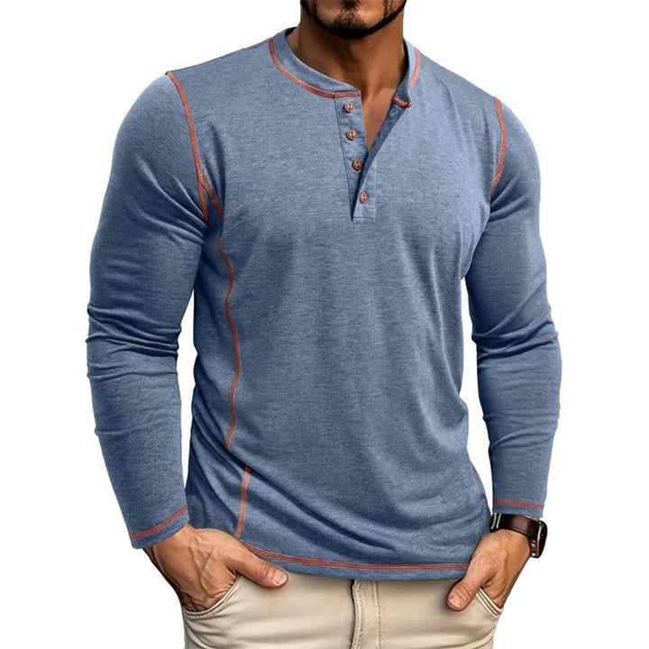 LAURENT MONACO | CASUAL LONG SLEEVE T-SHIRT FOR MEN