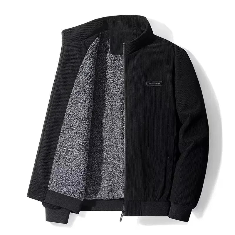 LAURENT MONACO | CORDUROY JACKET WITH FLEECE LINING