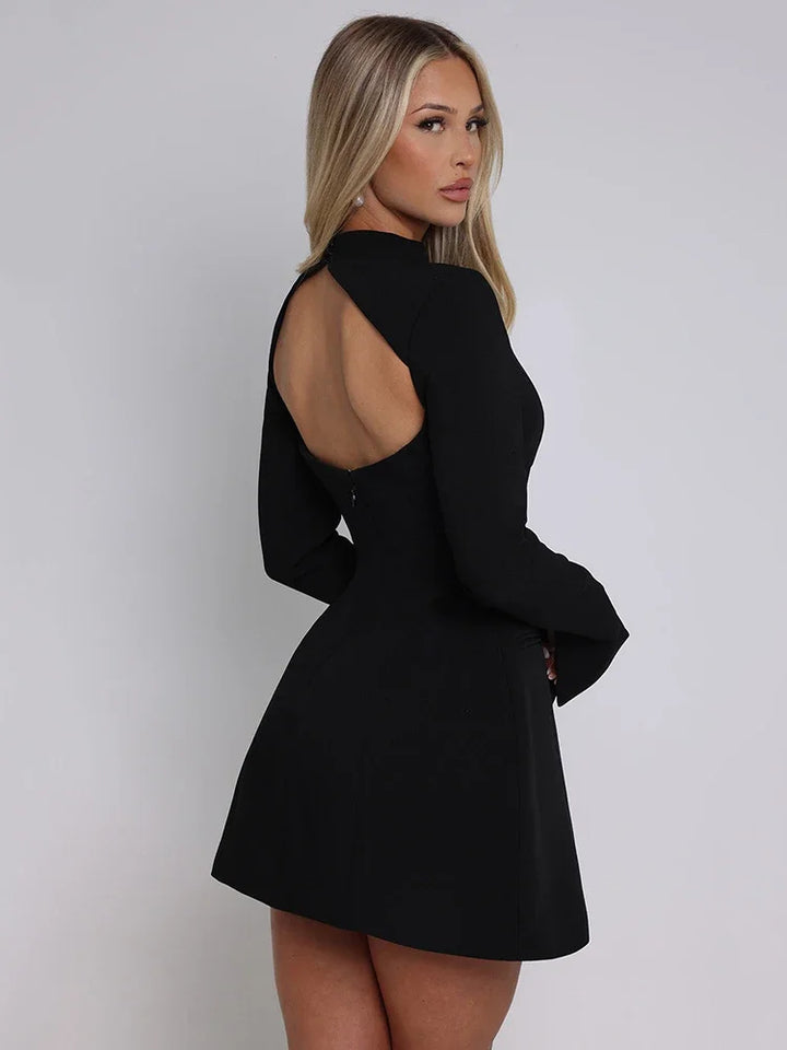 Gwen Refined classic dress, view 2 - Elena Harper