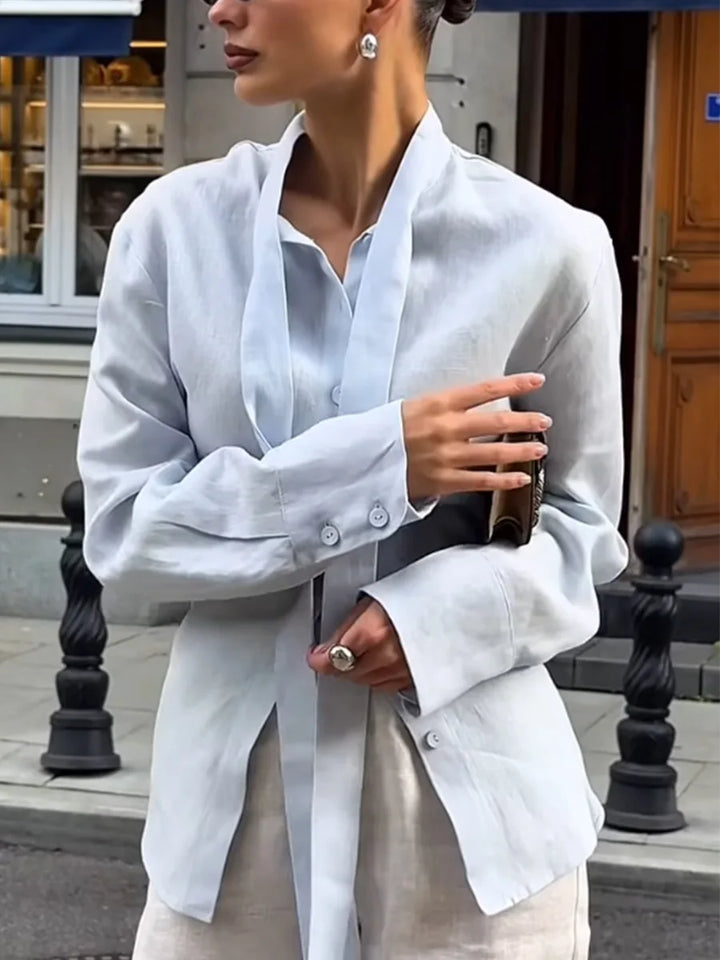 Leonora Ethereal Silk Blouse - Elena Harper