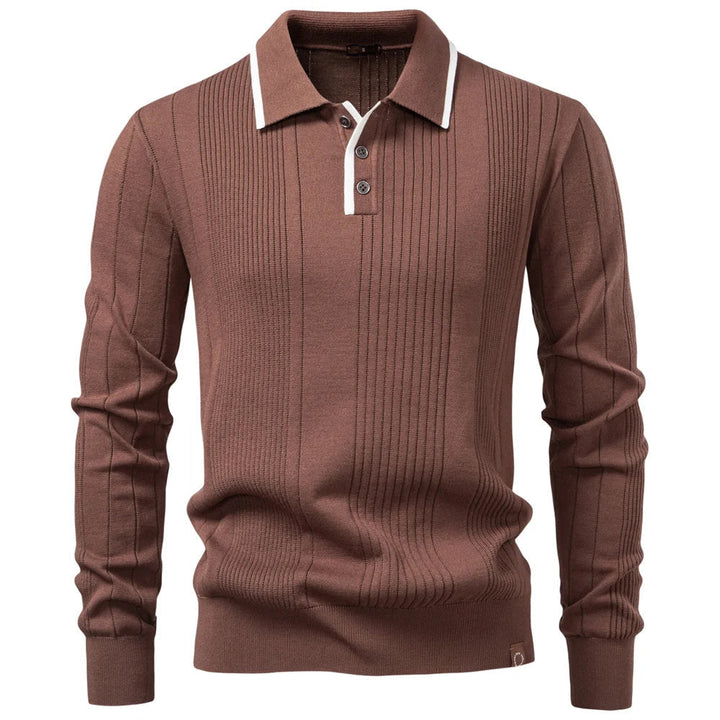 Borcho - Long Sleeve Winter Polo Shirt