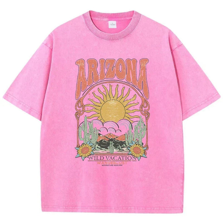 Dalina Casual Vintage T-shirt - Elena Harper