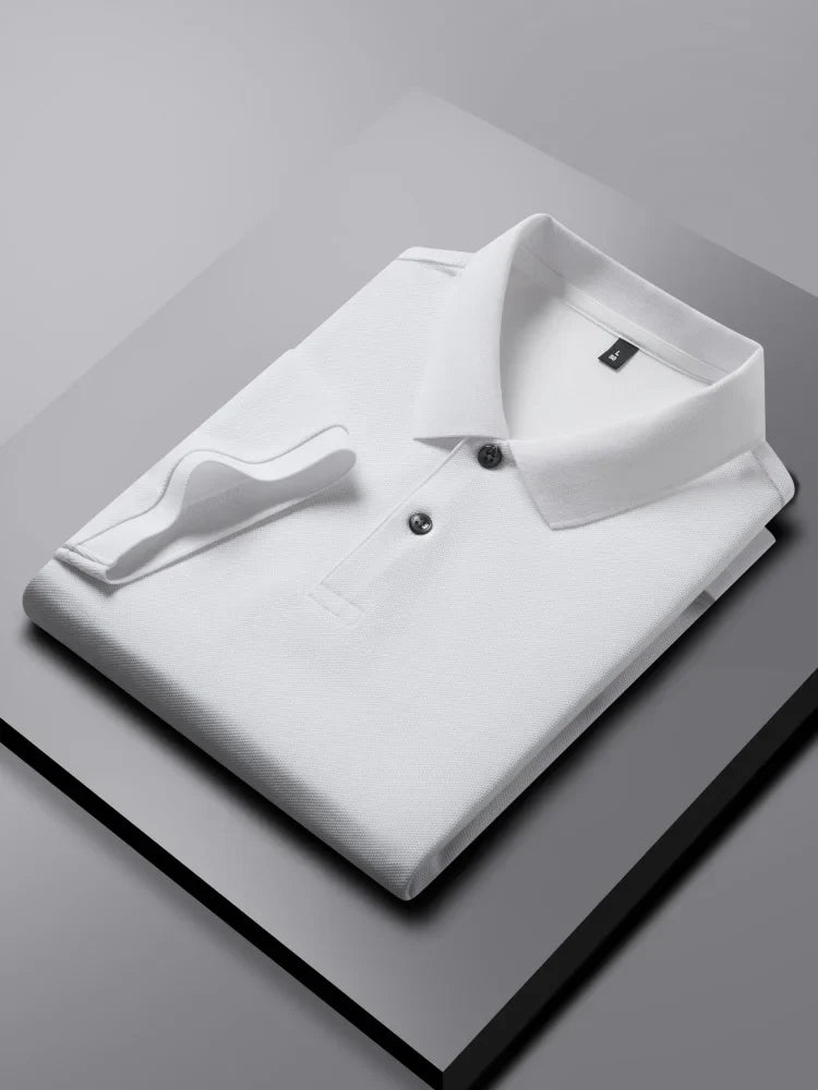 Franco Polo in Refined Cotton, view 2 - Elena Harper