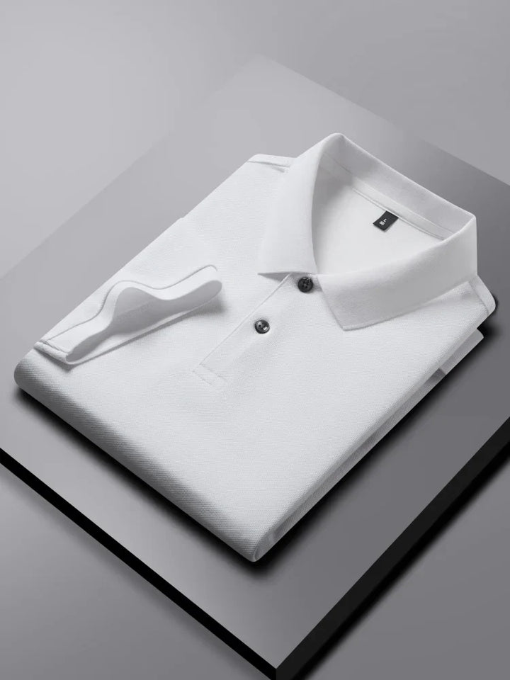 Franco Polo in Refined Cotton, view 2 - Elena Harper