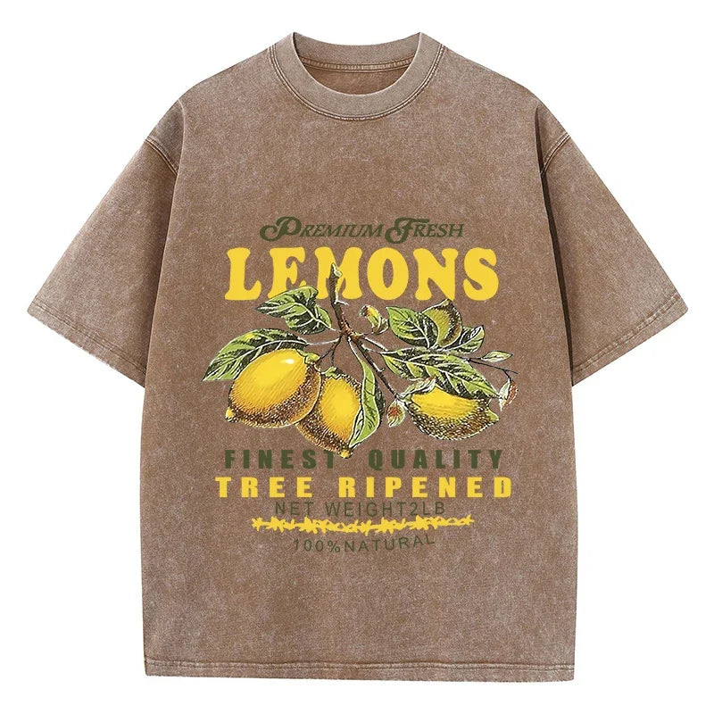 Limoncello Relaxed Cotton T-shirt, view 7 - Elena Harper
