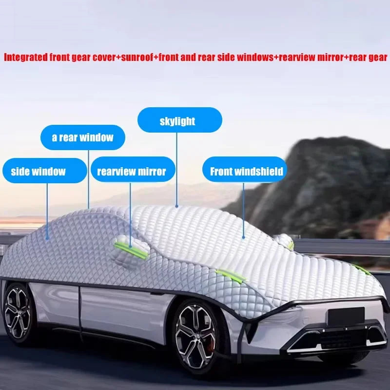 AutoProtect Car Cover | Waterproof & UV-Resistant | Year-Round Protection Against Sun, Snow & Hail