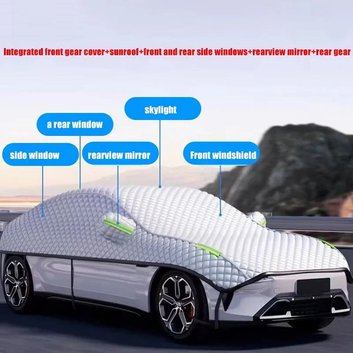 AutoProtect Car Cover | Waterproof & UV-Resistant | Year-Round Protection Against Sun, Snow & Hail