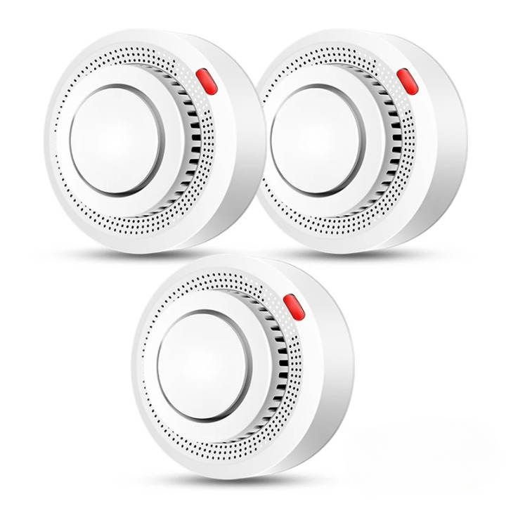 Smart WiFi Smoke Detector Fire Alarm 85dB SafeSense, view 9 - Elena Harper