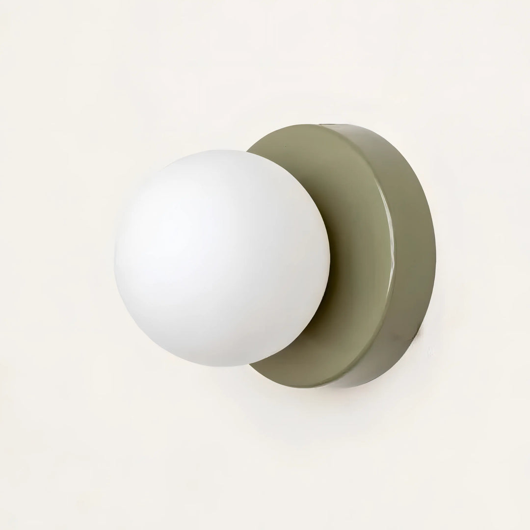 Wall Lamp Scandinavian Minimalist with Glass Shade