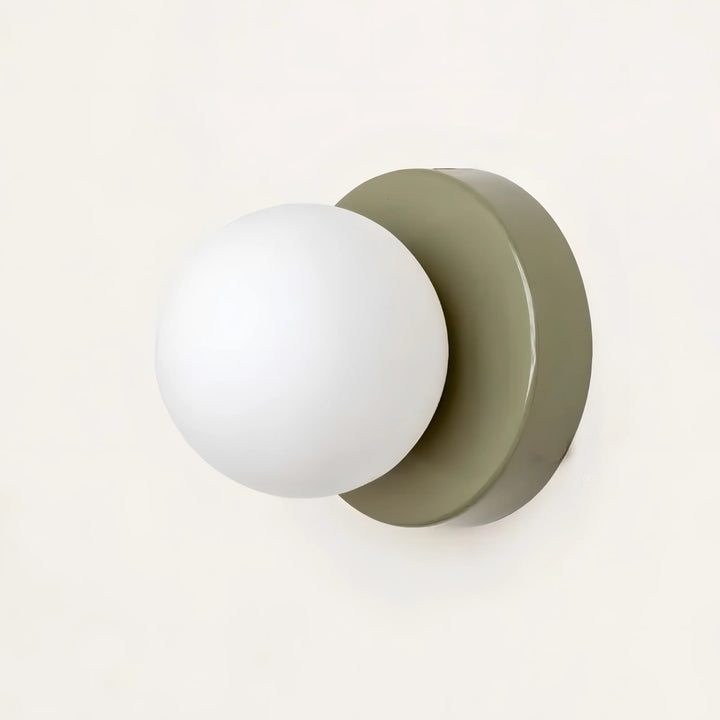 Wall Lamp Scandinavian Minimalist with Glass Shade