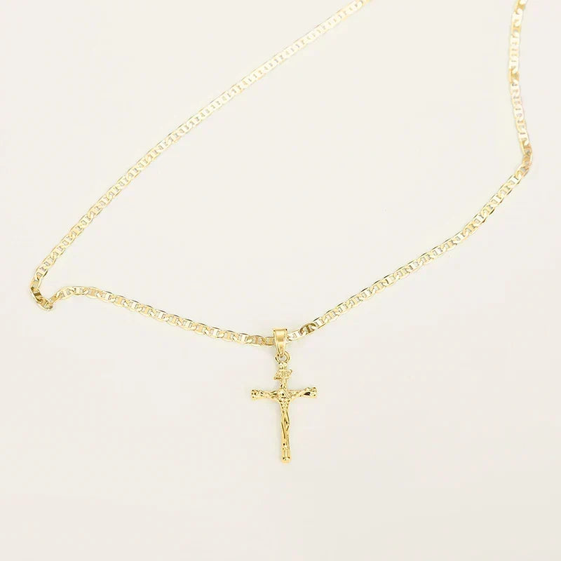 Bayford - Gleaming Cross Pendant Necklace