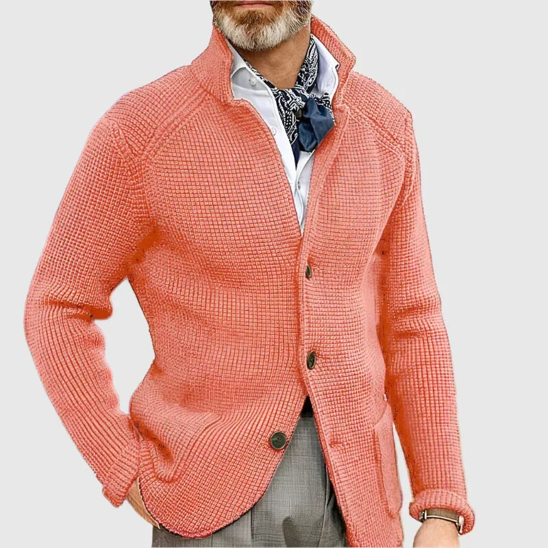Arnold - Men's Cardigan Military Retro Style