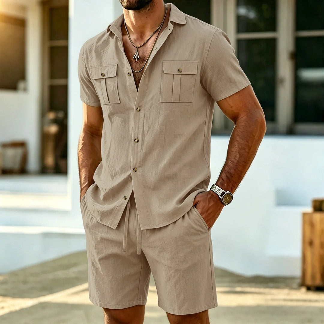 LAURENT MONACO | LINEN SUMMER SET FOR MEN