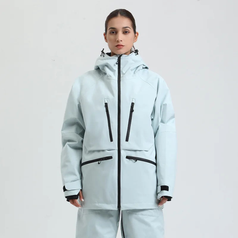 Unisex Winter Snowboard Jacket – Breathable and Water-Repellent