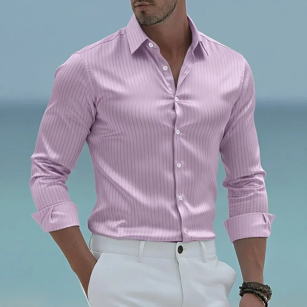 LAURENT MONACO | STRIPED SHIRT FOR MEN