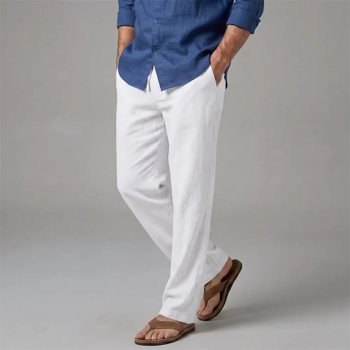 LAURENT MONACO | RELAXED LINEN PANTS FOR MEN