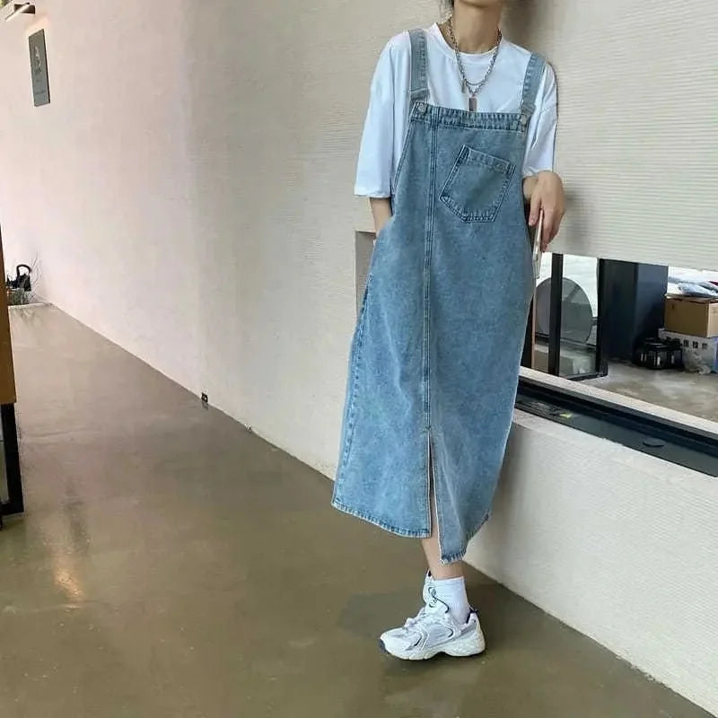 Gilda Soft Denim Jumpsuit, view 2 - Elena Harper