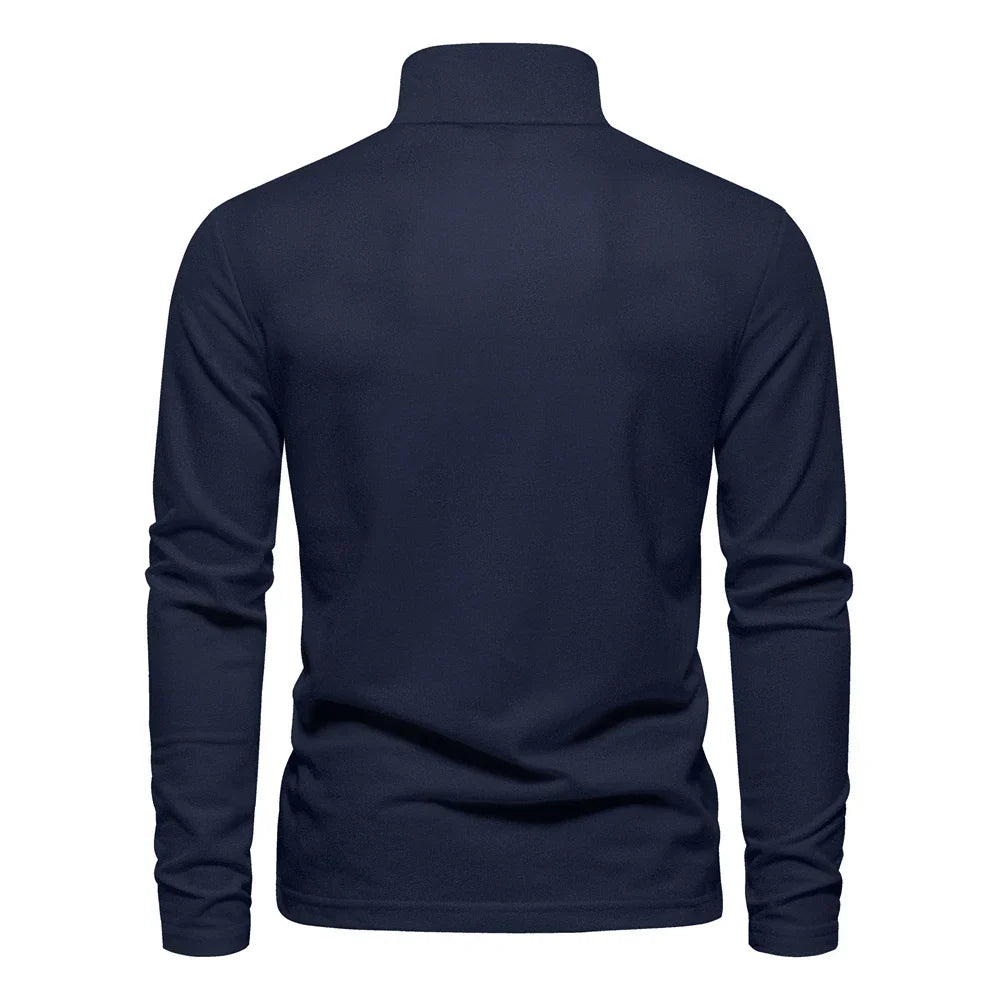 LAURENT MONACO | LONG-SLEEVED T-SHIRT WITH COLLAR FOR MEN