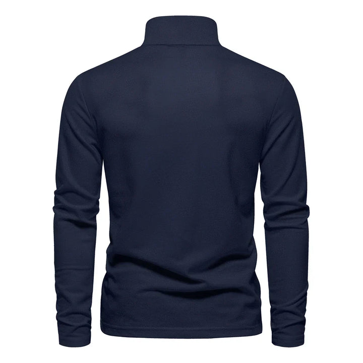 LAURENT MONACO | LONG-SLEEVED T-SHIRT WITH COLLAR FOR MEN