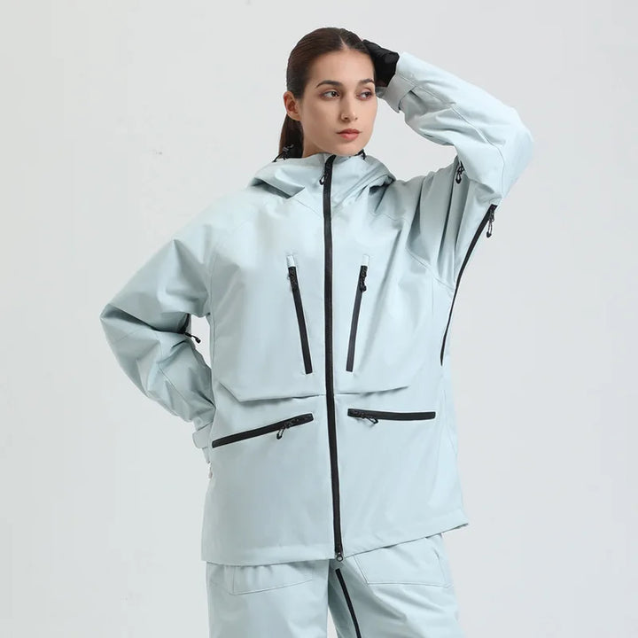 Unisex Winter Snowboard Jacket – Breathable and Water-Repellent
