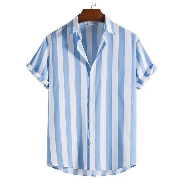 Men’s Classic Striped Short Sleeve Shirt