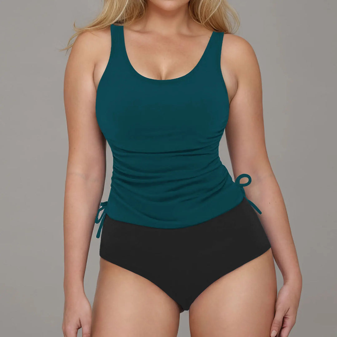 Beautifully Finished Swimsuit in a Timeless Design, view 4 - Elena Harper
