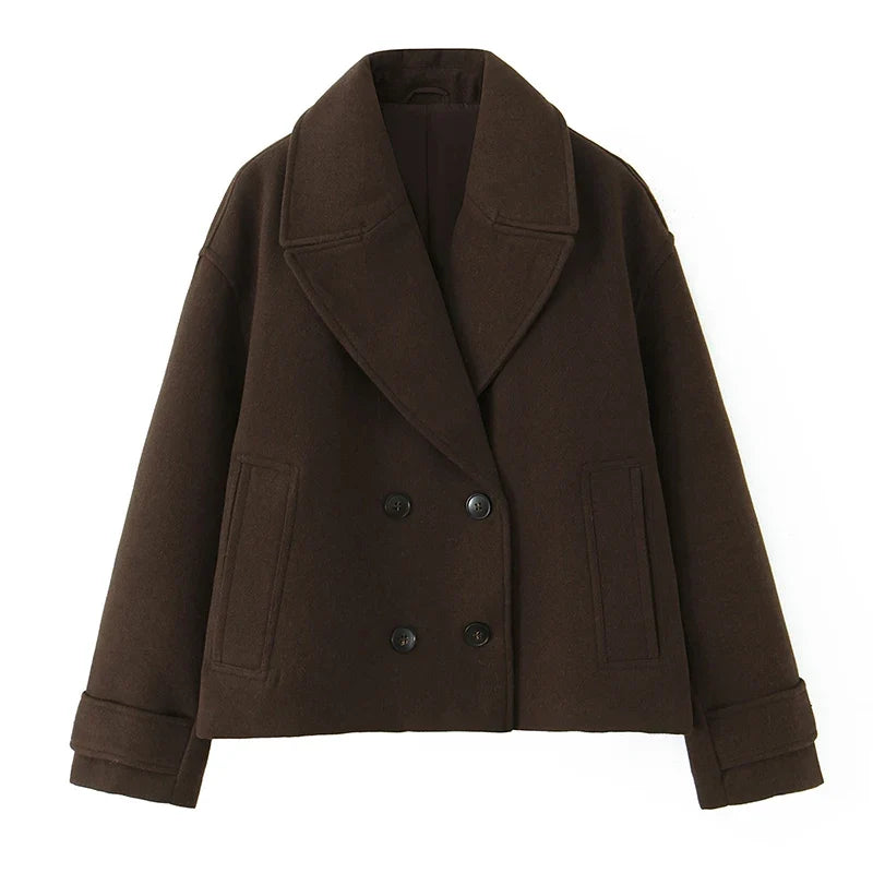 Women's Double Breasted Trench Coat Gwendolyn, view 5 - Elena Harper